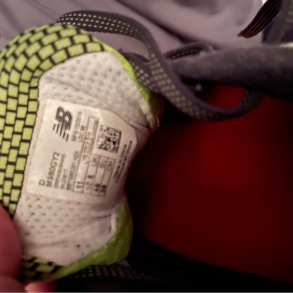 New Balance Men’s Fresh Foam 980 V2 Borcay Size 11 Gray/Orange - Picture 2 of 3